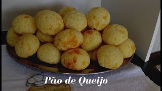 PÃƒO DE QUEIJO FEITO COM POLVILHO AZEDO  FÃCIL DE FAZER E UMA DELÃCIA [upl. by Fulmer]