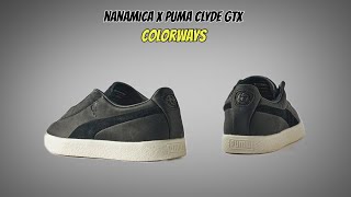 nanamica x Puma Clyde GTX Colorways [upl. by Golliner949]