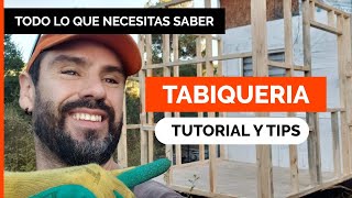 CÓMO HACER TABIQUES DE MADERA 🔨 Todo lo que necesitas saber antes de empezar tu cabaña [upl. by Nonah]