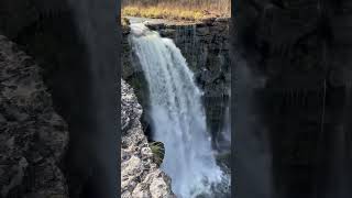 Waterfalls are so beautiful and amazing ❤️ 💙 nature naturelover waterfall [upl. by Nahtahoj]