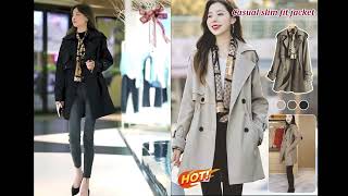 The most popular trench coat in Asia  Perfect for women in every ages [upl. by Alket]