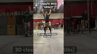 CrossFit workout Grace fitness crossfit gymlife workout motivation [upl. by Russia]