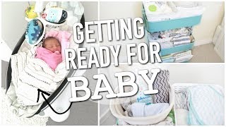 HOW TO PREPARE FOR A NEWBORN BABY  NEWBORN ESSENTIALS  BETHANY FONTAINE [upl. by Uno]