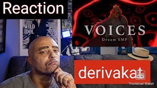 Derivakat  Voices  PROJECT BLADE  Reaction Dream SMP music animation react [upl. by Cleodel758]