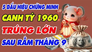 Hé Lộ 5 Dấu Hiệu Chứng Minh Canh Tý Giàu Có May Mắn Vô Cùng Sau Rằm Tháng 9 Âm Lịch [upl. by Bael]