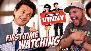 FIRST TIME WATCHING My Cousin Vinny 1992 MOVIE REACTION Hilarious Comedy Gem [upl. by Erna]