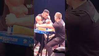 School Boy Vs Larry Wheels Intense match armwrestling shorts larrywheels schoolboys [upl. by Noissap]