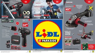 ARRIVAGE LIDL BRICOLAGE PARKSIDE PERFORMANCE  8 FÉVRIER 2024 [upl. by Grassi]