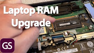 Easy Lenovo Laptop Ram Upgrade Beyond Specs [upl. by Rebmaed]