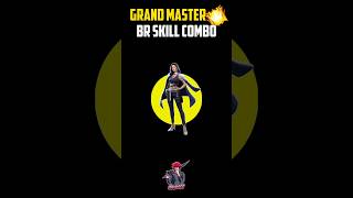 Grandmaster BR skill combo freefire shortsfeed shorts [upl. by Maro413]