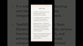 What is TestNG [upl. by Lrae]