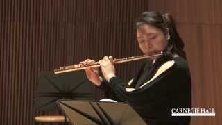 Carnegie Hall Flute Master Class with Emmanuel Pahud Samuel Zymans Flute Sonata [upl. by Htebi]