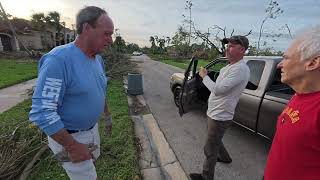 Wellington Tornado Damage Oct 10 2024 [upl. by Brose858]