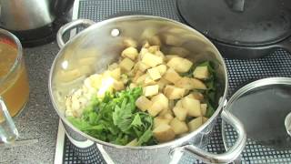 How to make radish leaf soup [upl. by Tacklind]