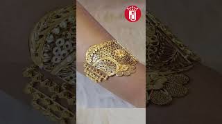 Gold Brestlet Nowa and Mantasha design  Rupashree Jewellers jewellery wedding shorts [upl. by Tenrag]