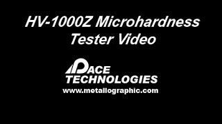 HV1000Z Microhardness Tester [upl. by Anida377]