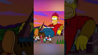 Homère est devenu un géant 😨👀 simpsons dessinanimé lessimpson [upl. by Yderf]