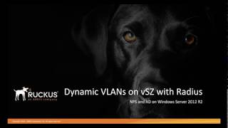 SmartZone Setting Up 8021x EAP with Dynamic VLAN with Windows NPS Server [upl. by Babs]