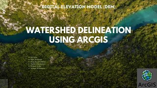 Watershed Delineation using ArcGIS Part01 [upl. by Evans]