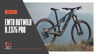 Short Test  eMTB Rotwild RE375 Pro [upl. by Eignat592]