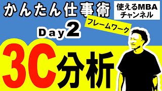 【ビジネスの基本フレームワーク3C分析を習得】3C分析市場分析・競合分析・自社分析マーケティング戦略の基本フレームワーク｜できる人の仕事術。スキルセット [upl. by Diva91]