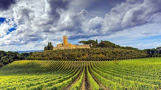 Colline del CHIANTI 🍷🍇🍷 vigneti borghi castelli [upl. by Icam]