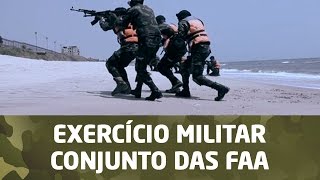 EXERCÍCIO MILITAR CONJUNTO DAS FAA [upl. by Eldora]