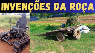 INVENÃ‡Ã•ES da ROÃ‡A Os inventos mais geniais para o trabalho no campo [upl. by Eilrebma364]