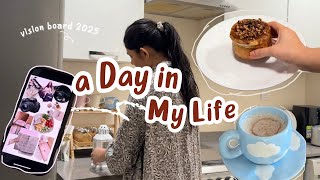 VLOG🍲🍂pinterest inspired vision board for 2025 pre bday saloon visit amp more [upl. by Rist880]