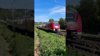 Durchfahrt ET1440 als RE8 Ri MGladbach in Erpel  trainspotting db train [upl. by Eenolem403]