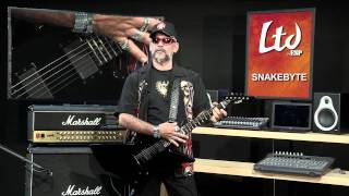 Judge Fredd amp the LTD Snakebyte James Hetfield Signature [upl. by Esekram]