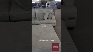 Rawcliffe 3Piece 19604 Sectional Its so soft [upl. by Oshinski780]