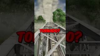 Train vs Tornado fs25 farmingsimulator25 [upl. by Cecile968]