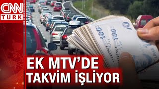 Ek MTV 2 taksiti için son ödeme tarihi 30 Kasım İlk taksiti ödemeyenlere yüzde 25 faiz [upl. by Leind]