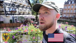 American visits Esslingen Germany Beautiful BadenWürttemberg Germany walking tour [upl. by Yup]