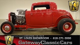 1932 Ford Highboy  Gateway Classic Cars St Louis  6282 [upl. by Ittak317]