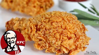 KFC Style Fried Chicken Recipe  How To Make Crispy Fried Chicken At Home [upl. by Siroval]