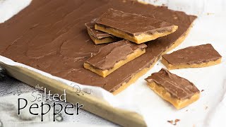 Easy Homemade Toffee in 15 minutes [upl. by Marj105]