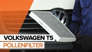 Wie VW T5 TRANSPORTER Innenraumfilter AUTODOC TUTORIAL [upl. by Uhej279]