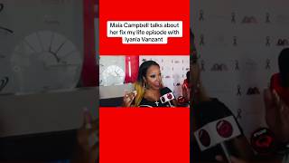 Maia Campbell talks about her fix my life episode with Iyanla Vanzant  Studio Q  shortsvideo [upl. by Dahraf]