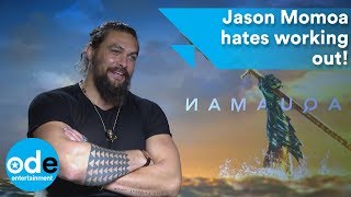 Jason Momoa talks internet rumors  Aquaman Interview  Extra Butter [upl. by Elletnohs233]