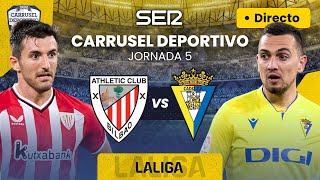 ⚽️ ATHLETIC CLUB vs CÁDIZ CF  EN DIRECTO LaLiga 2324  Jornada 5 [upl. by Rochette]