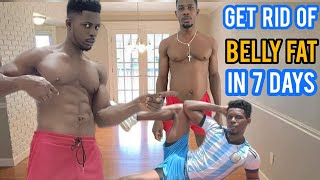 HOW TO GET A FLAT BELLY IN 7 DAYS  DO THIS WORKOUT FOR 7 DAYS [upl. by Gratia]