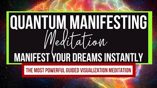 IT WORKS INSTANTLY  Guided Visualization Meditation  Do THIS Before Manifesting [upl. by Anirtap]