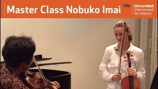 VIU Nobuko Imai Master Class Viola Máster en Interpretación e Investigación Musical [upl. by Pascha838]