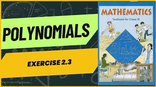 Polynomials class 9  maths class 9 polynomials ex 23  new ncert [upl. by Blakeley]