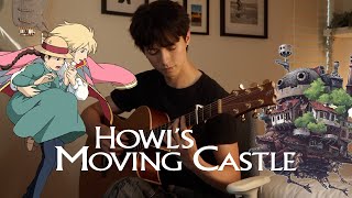 Howls Moving Castle OST  MerryGoRound of Life  Joe Hisaishi  Guitar Cover [upl. by Lisbeth878]