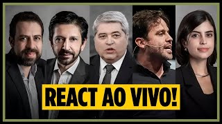 REACT DEBATE GAZETA PREFEITURA DE SP  Renato Battista e Kim Kataguiri [upl. by Gaylord]