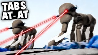 Star Wars ATAT In TABS Unit Editor is Going to be AMAZING Totally Accurate Battle Simulator [upl. by Acey]