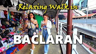 WALKING AT THE FAMOUS STREET MARKET IN THE PHILIPPINES 4K [upl. by Silvia]